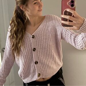 Sincerely Jules Light Pink Cardigan